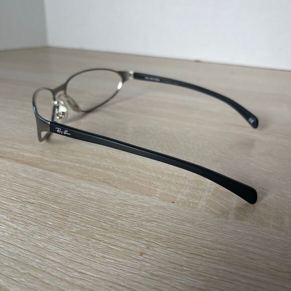 B&L Ray-Ban RB3101 W2968 Sunglasses Wrap Frames Only Gunmetal READ Vintage Italy - Picture 6 of 10